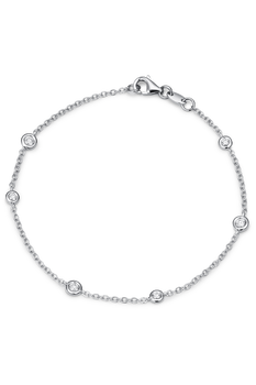Floating Diamonds Bracelet 0.25 ct. 