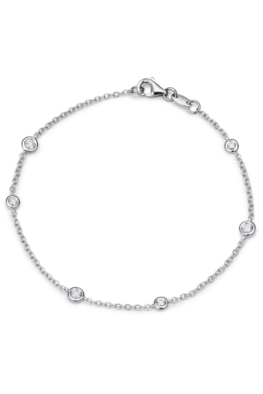 Floating Diamonds Bracelet 0.25 ct. 