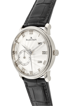 Villeret Annual Calendar GMT White Gold Automatic