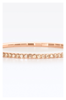 Classics Champagne Diamond Stretchy Bracelet
