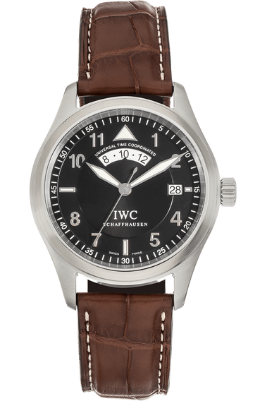 Iwc spitfire utc stainless sale steel