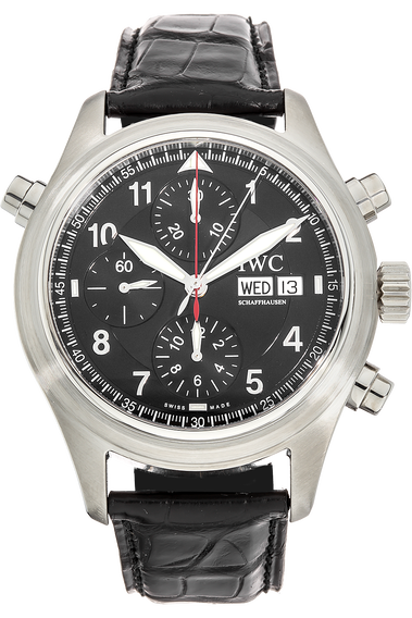 Pre Owned IWC Spitfire Double Chronograph IW371333