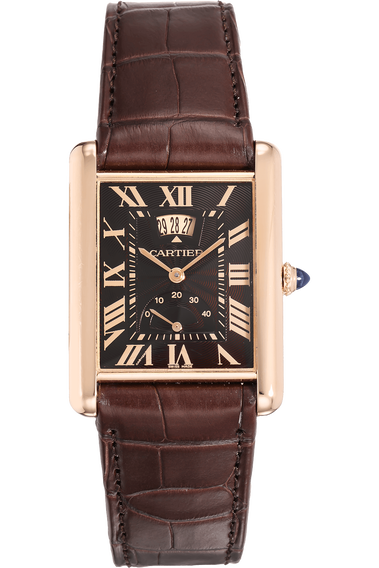 Pre-Owned Cartier Tank Louis Cartier Rose Gold Manual