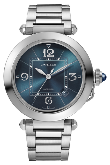 Cartier pasha stainless shop steel watch