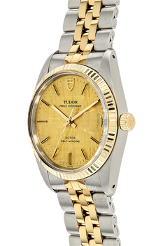 Prince Oysterdate Yellow Gold and Stainless Steel Automatic