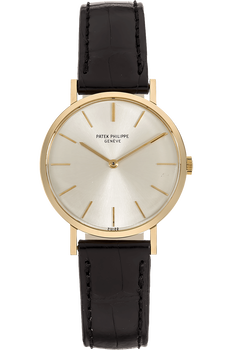 Pre Owned Patek Philippe Calatrava Reference 3537 Circa 1970 s Yellow Gold Manual