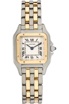Panthere Yellow Gold and Stainless Steel Quartz