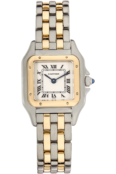 Panthere Yellow Gold and Stainless Steel Quartz