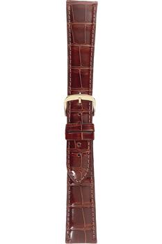 20 mm Tan Alligator Strap