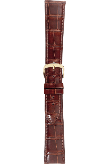 20 mm Tan Alligator Strap