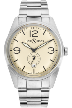 BR 123 Original Beige Stainless Steel Automatic