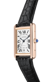 Tank Solo XL Rose Gold and Stainless Steel Automatic