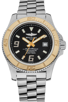 Superocean 44 Rose Gold and Stainless Steel Automatic