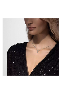 Fiery Pendant 0.25CT in White Gold