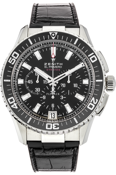 El Primero Stratos Flyback Stainless Steel Automatic