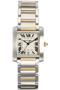 Tank Francaise Yellow Gold and Stainless Steel Automatic
