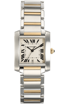 Tank Francaise Yellow Gold and Stainless Steel Automatic