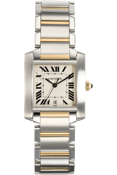 Tank Francaise Yellow Gold and Stainless Steel Automatic