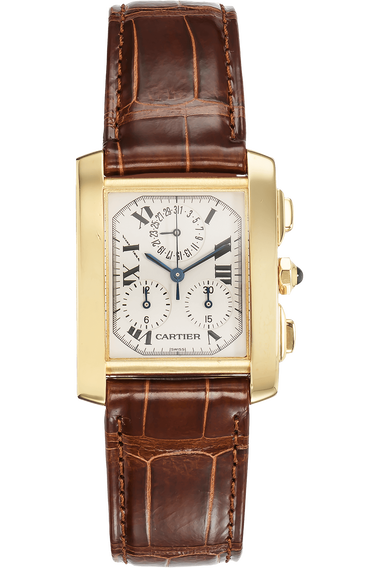 Tank Francaise Chronograph Yellow Gold Quartz