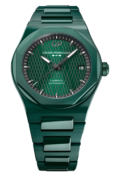 Laureato 38 mm Green Ceramic Aston Martin Edition