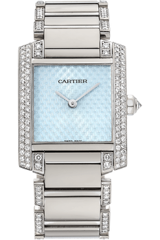 Tank Francaise White Gold Quartz