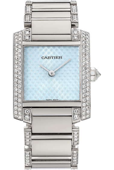 Tank Francaise White Gold Quartz