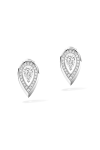 Fiery Studs 0.10CT in White Gold