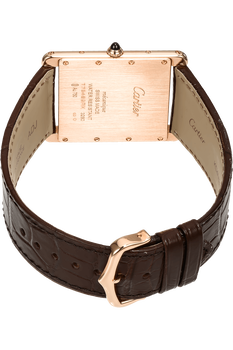 Tank Louis Cartier Rose Gold Manual