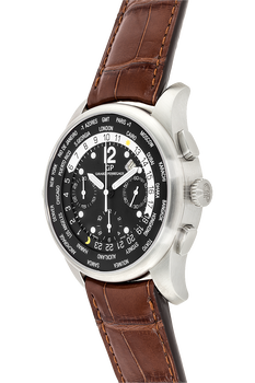 World Wide Time Control Chronograph Stainless Steel Automatic