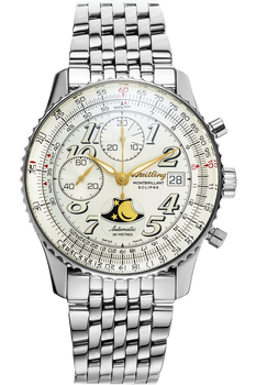 Pre Owned Breitling Montbrillant Eclipse Stainless Steel Automatic
