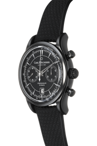 Manero Flyback DLC Stainless Steel Automatic