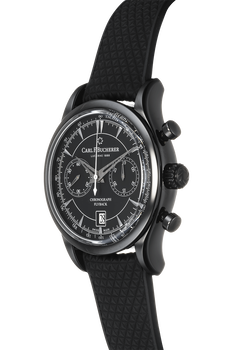 Manero Flyback DLC Stainless Steel Automatic