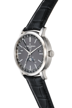 Traditionnelle Complete Calendar White Gold Automatic