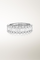 Baguette Love Ring in 18K White Gold