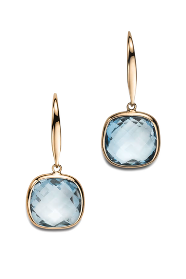 Color Drops Topaz Earrings