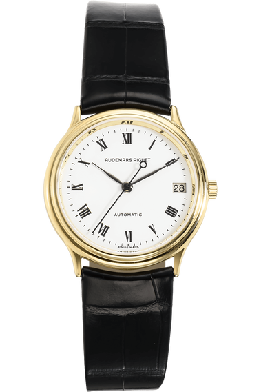 Round Yellow Gold Automatic