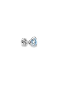 Peekaboo Aquamarine Studs