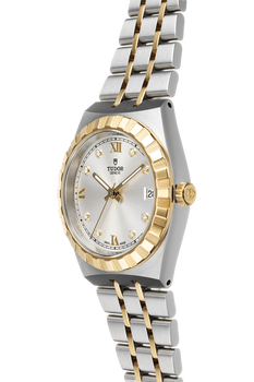 Tudor Royal Yellow Gold and Stainless Steel Automatic
