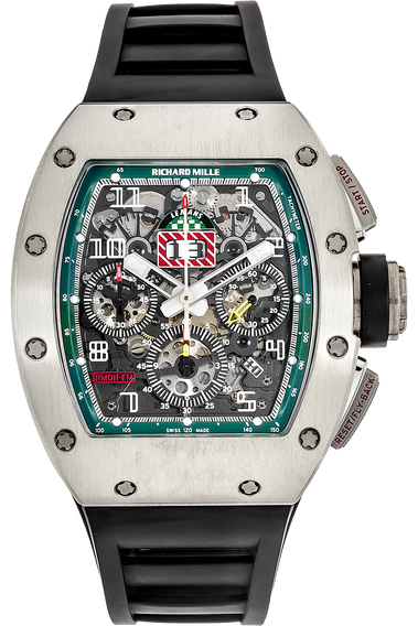 Pre Owned Richard Mille RM 011 Felipe Massa Flyback Chronograph Titanium Automatic