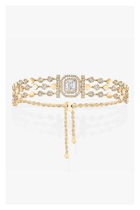 D-Vibes Multi Row Bracelet in Yellow Gold