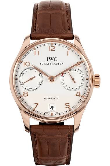 Portugieser 7 Day Power Reserve Rose Gold Automatic