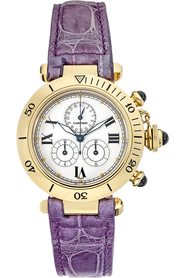 Pre-Owned Cartier Pasha Chronograph Quartz (W3004151)