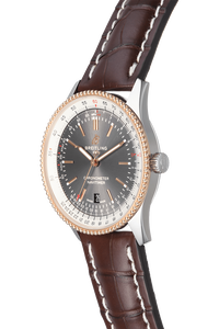 Navitimer Rose Gold and Stainless Steel Automatic