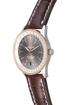 Navitimer Rose Gold and Stainless Steel Automatic