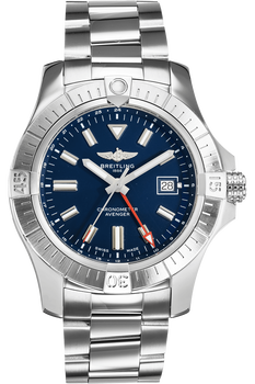 Avenger GMT 45 Stainless Steel Automatic
