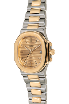 Nautilus Reference 3800 Yellow Gold and Stainless Steel Automatic