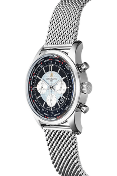 Transocean Chronograph Unitime Stainless Steel Automatic