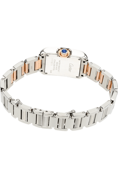 Tank Anglaise Rose Gold and Stainless Steel Quartz