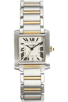 Tank Francaise Yellow Gold and Stainless Steel Automatic