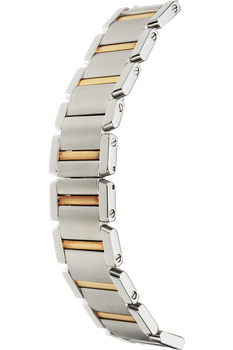 Tank Francaise Chronograph Yellow Gold and Stainless Steel Quartz